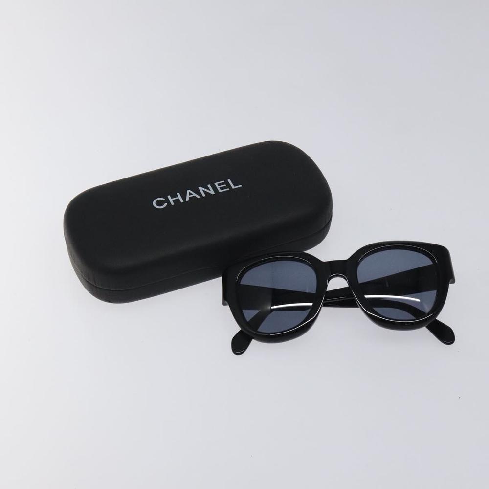 CHANEL Sunglasses plastic Black CC Auth bs25916 - Picture 11 of 11